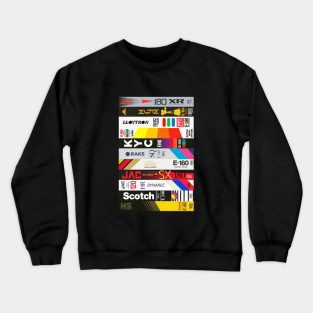 Retro Crewneck Sweatshirt - VHS by BadOdds